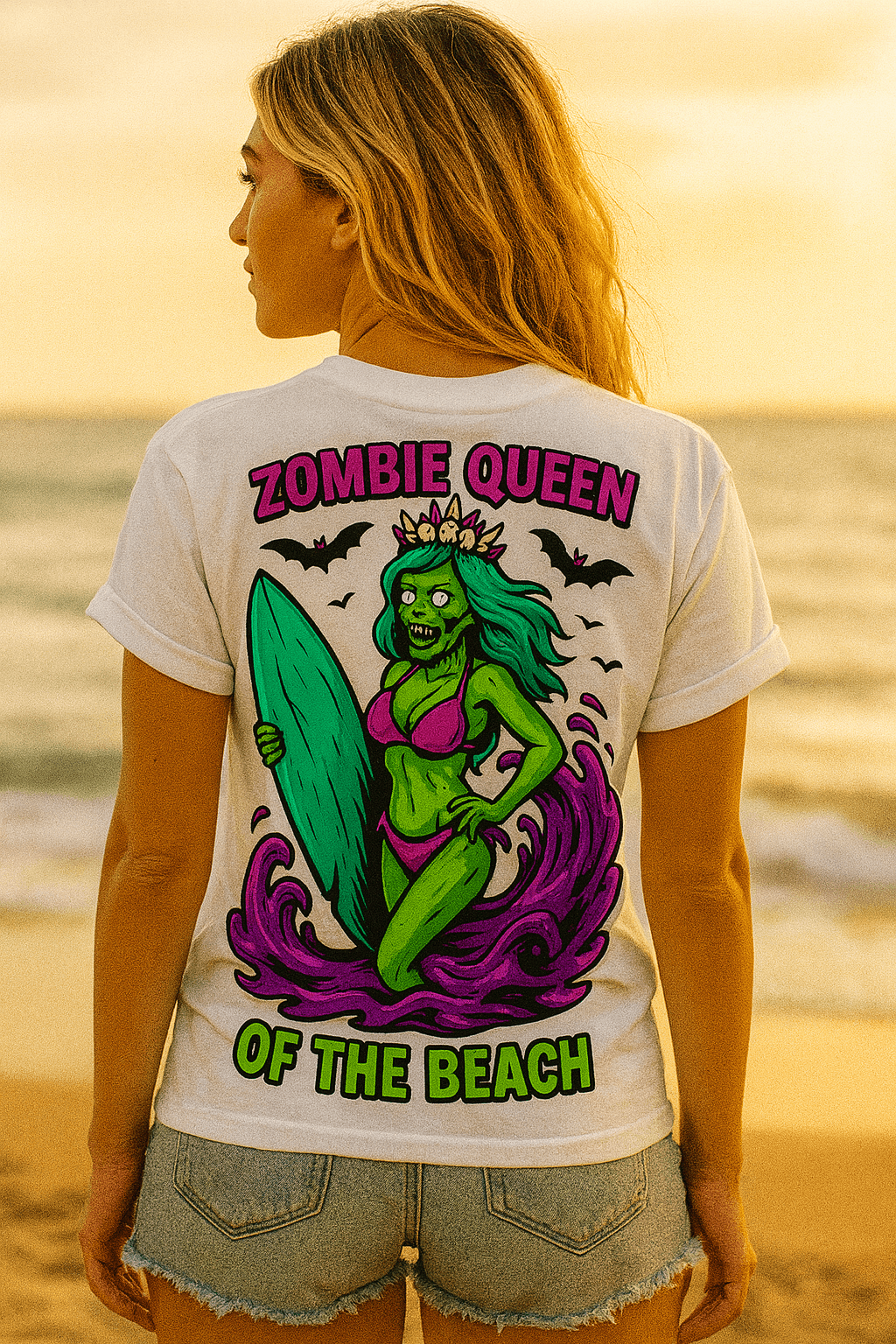 Polera mujer - Zombie Queen