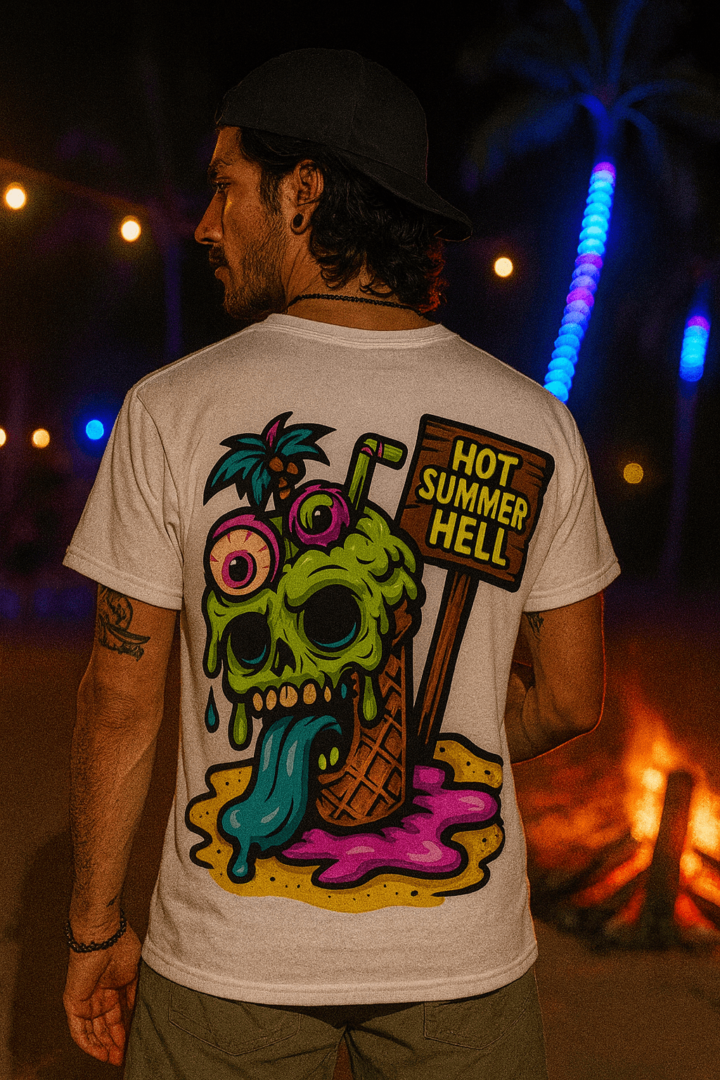 Polera hombre - Hot Summer Hell